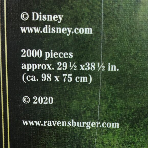 New sealed Ravensburger 2000pcs Puzzle-Disney Villainous: All Villains - Picture 12 of 13